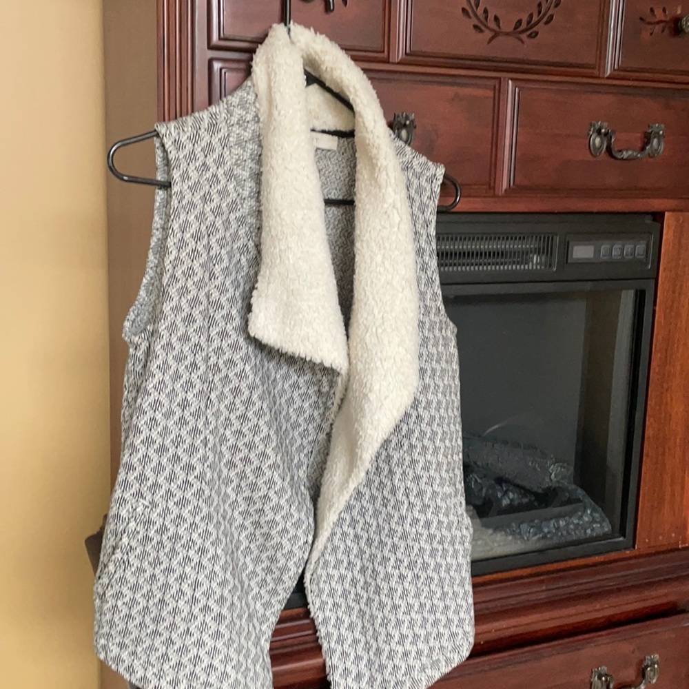 Vest .. cozy and cute